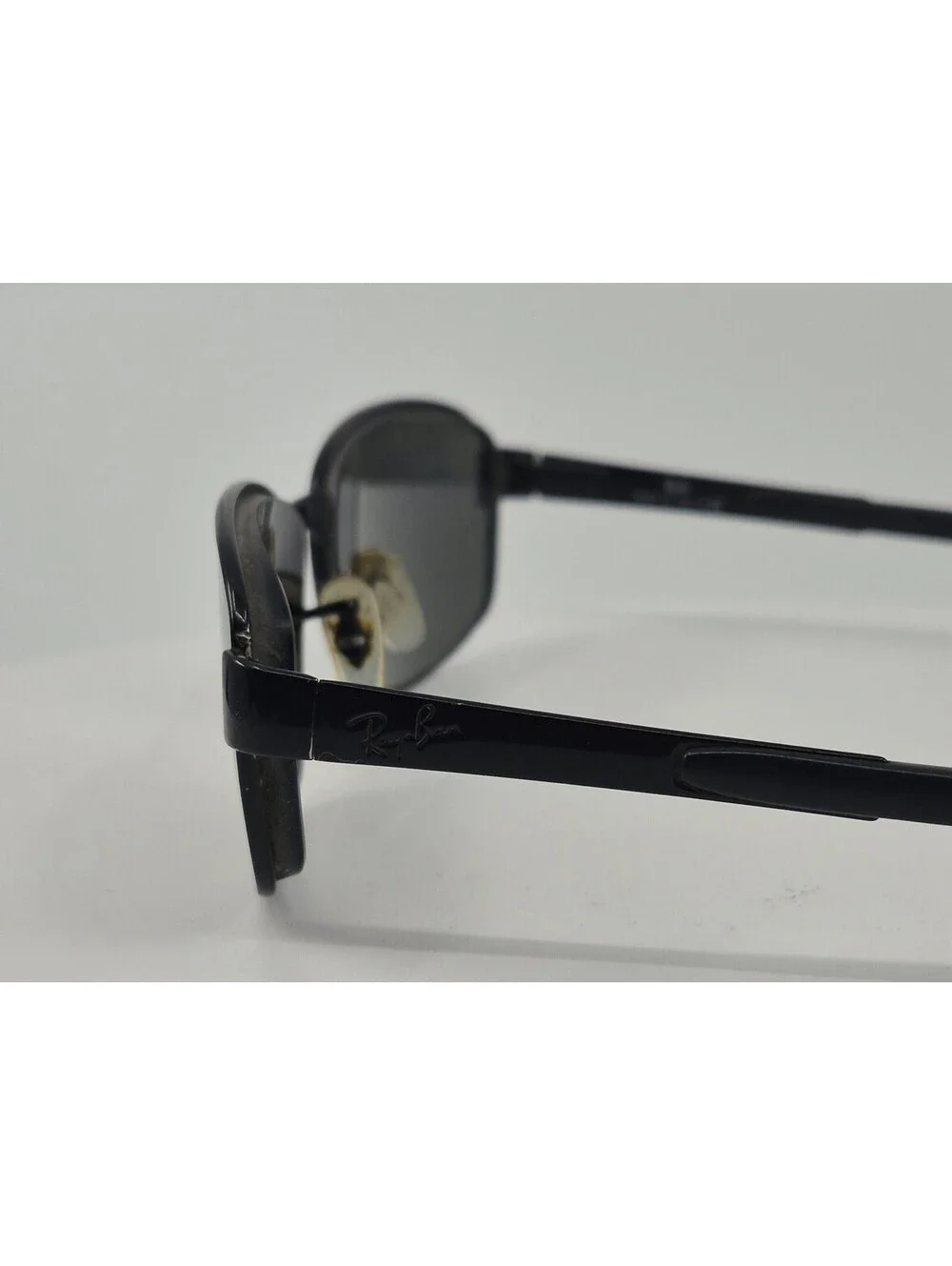 Ray Ban RB3413 002 Sunglasses Frames Black Metal Wrap 59-18 3N Made in Italy
